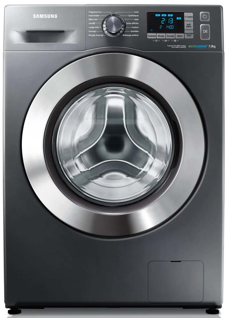 Lave linge hublot SAMSUNG ECO BUBBLE WF70F5E5W4X
