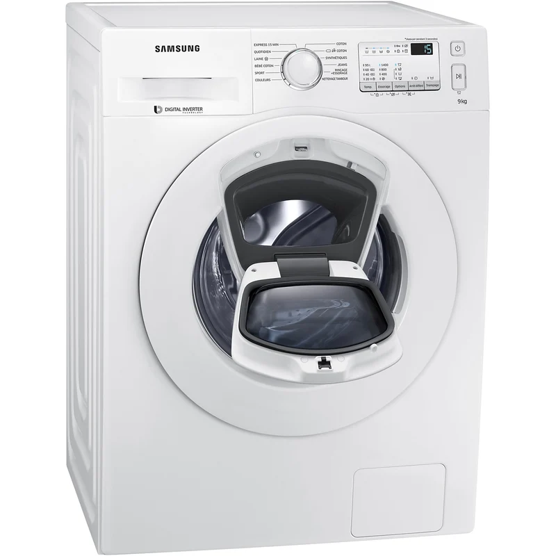 Lave linge hublot SAMSUNG ADD WASH WW90K4437YW