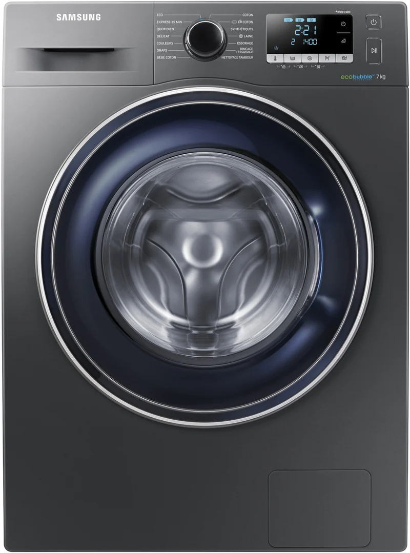 Lave linge hublot SAMSUNG ECO BUBBLE WW70J5556FX