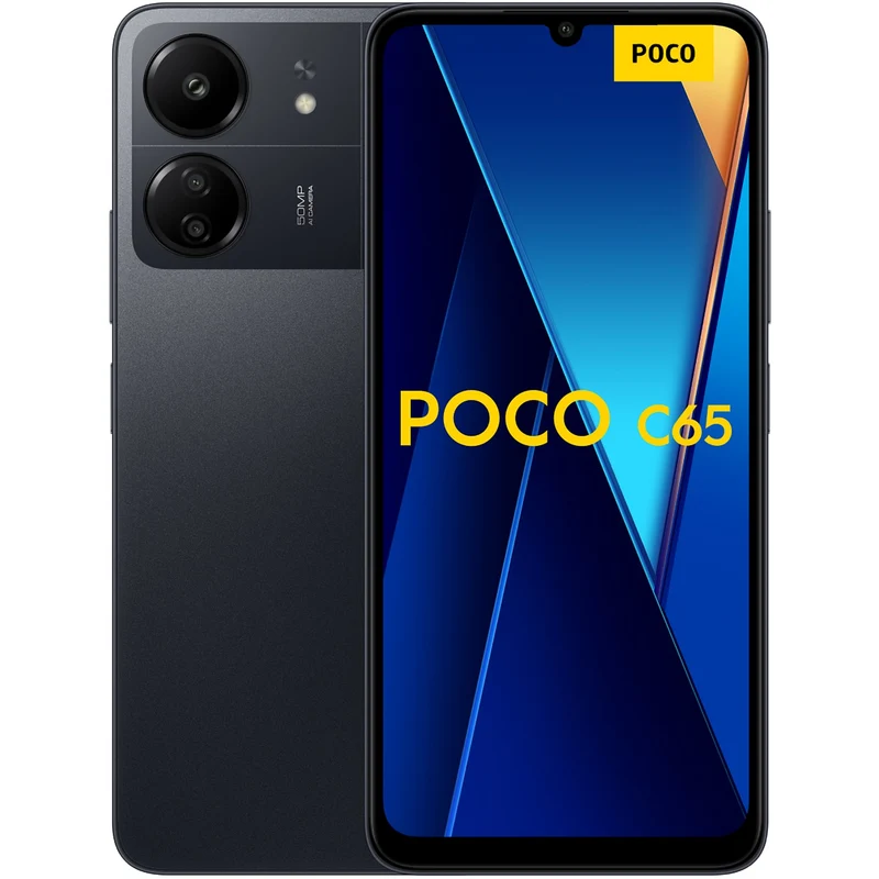Smartphone XIAOMI Poco C65 Noir 256Go 4G