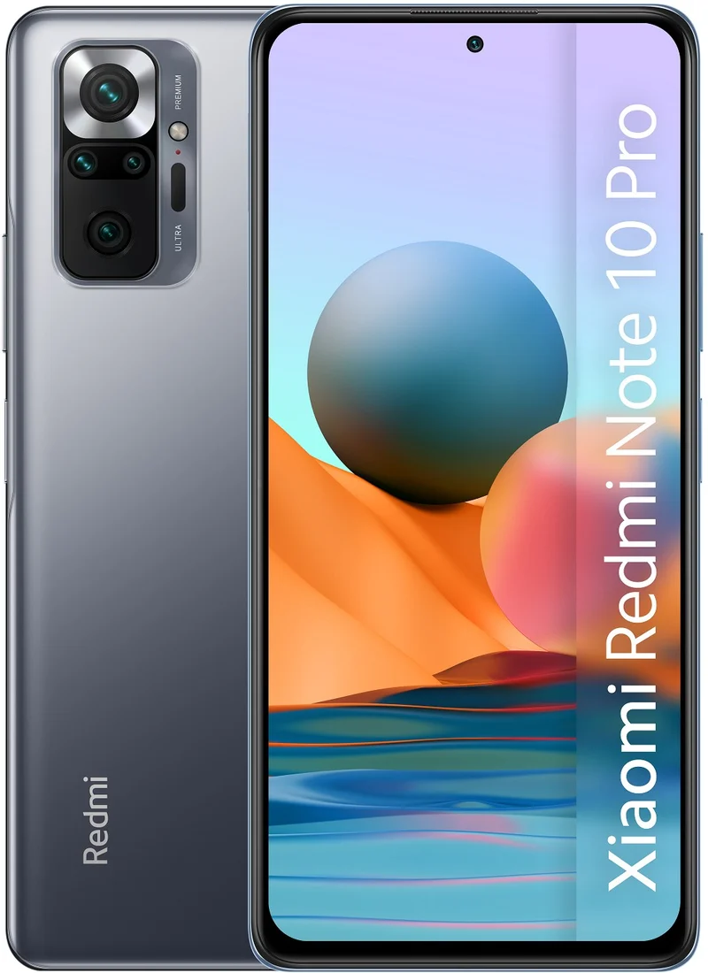 Smartphone XIAOMI Redmi Note 10 Pro Gris 8-128Go