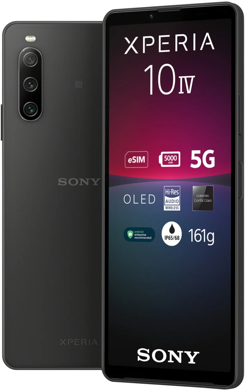Smartphone SONY Xperia 10 IV Noir 5G