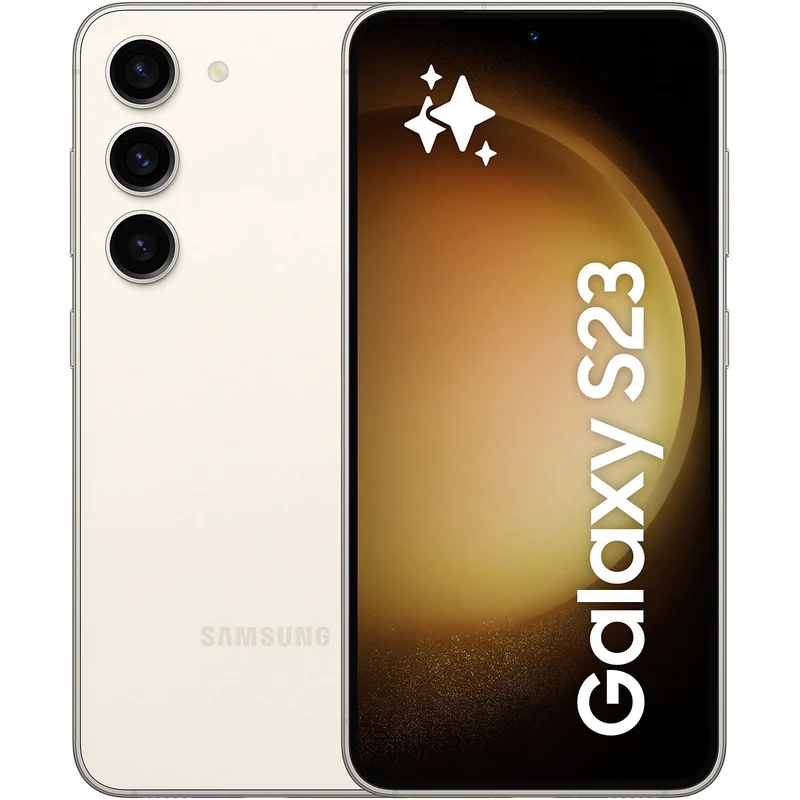 Smartphone SAMSUNG Galaxy S23 Blanc 128Go 5G