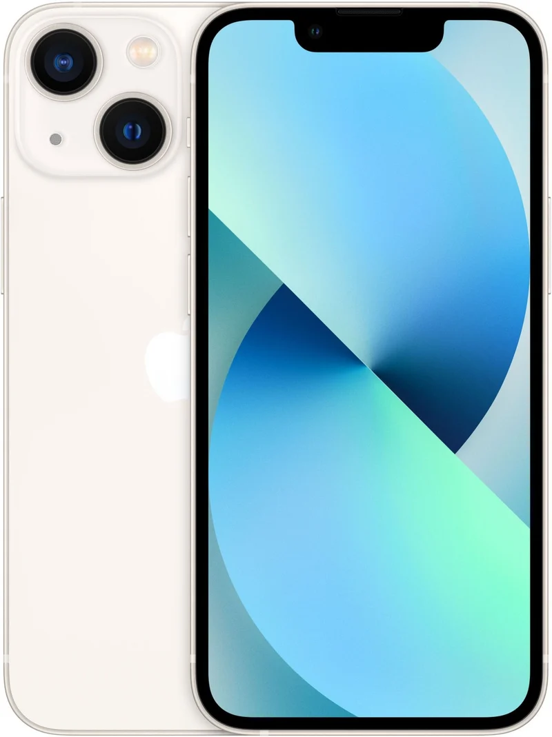 Smartphone APPLE iPhone 13 Mini Lumière Stellaire 128Go
