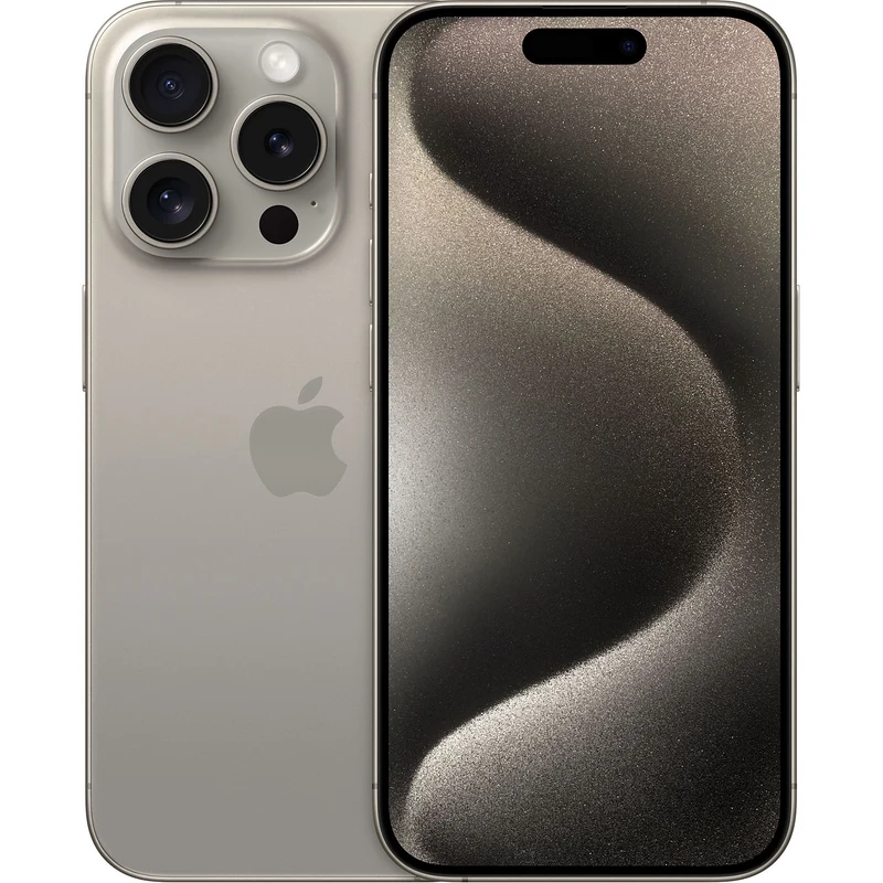 Smartphone APPLE iPhone 15 Pro Titane Naturel 128Go 5G