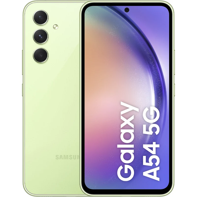 Smartphone SAMSUNG Galaxy A54 Lime 128Go 5G