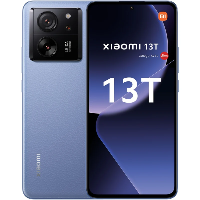 Smartphone XIAOMI 13T conçu avec Leica Bleu Alpin 256Go