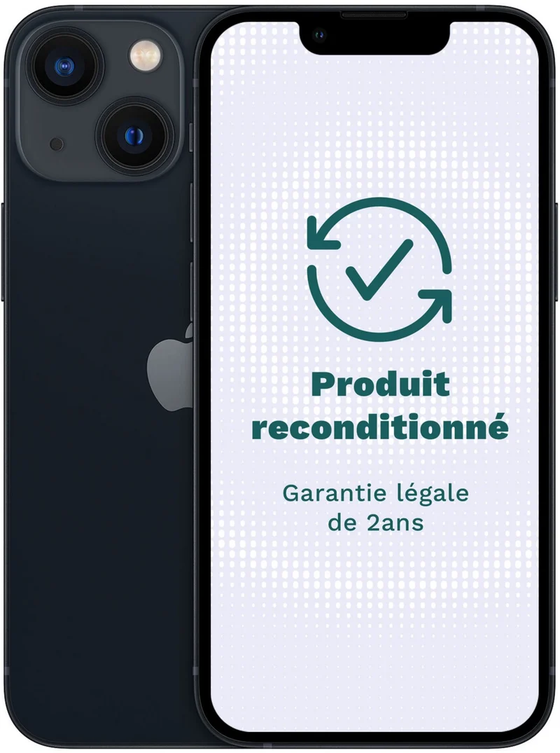 Smartphone APPLE iPhone 13 mini Noir 128Go Très Bon État