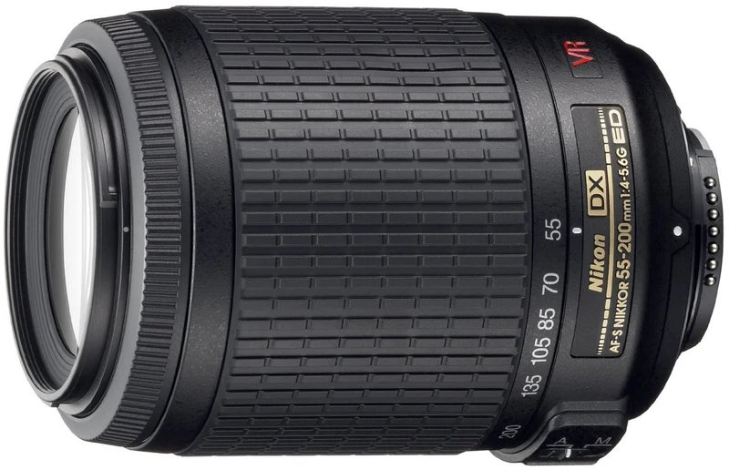 Objectif pour Reflex NIKON AF-S DX 55-200mm f4-5.6G IF ED VR Nikkor