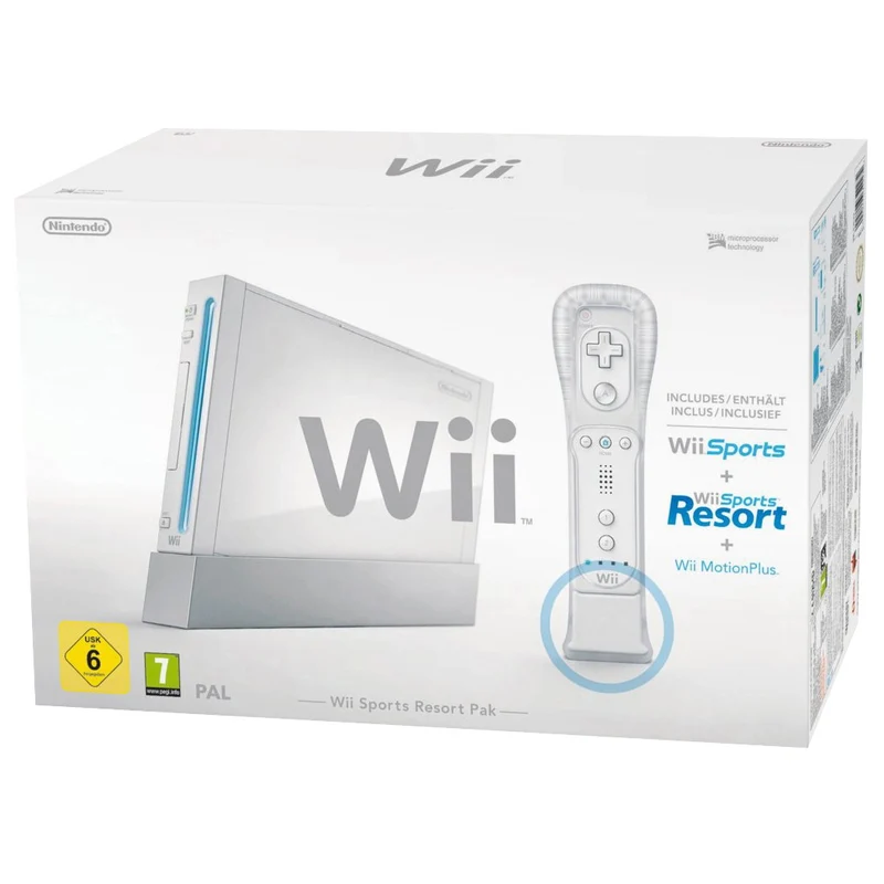 Console Wii NINTENDO Wii SPORTS RESORT BLANC