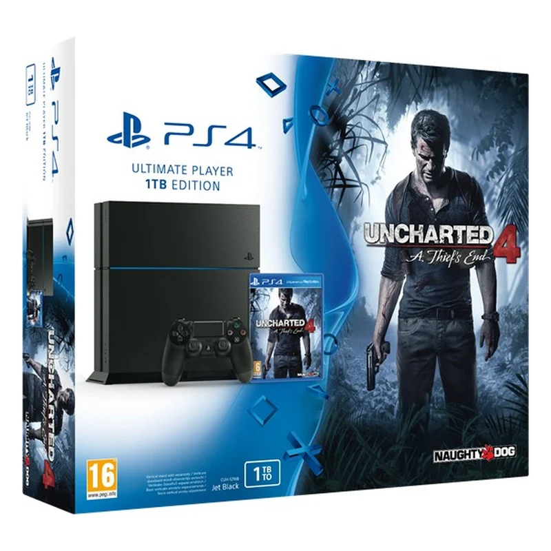 Console SONY PS4 1To + Uncharted 4