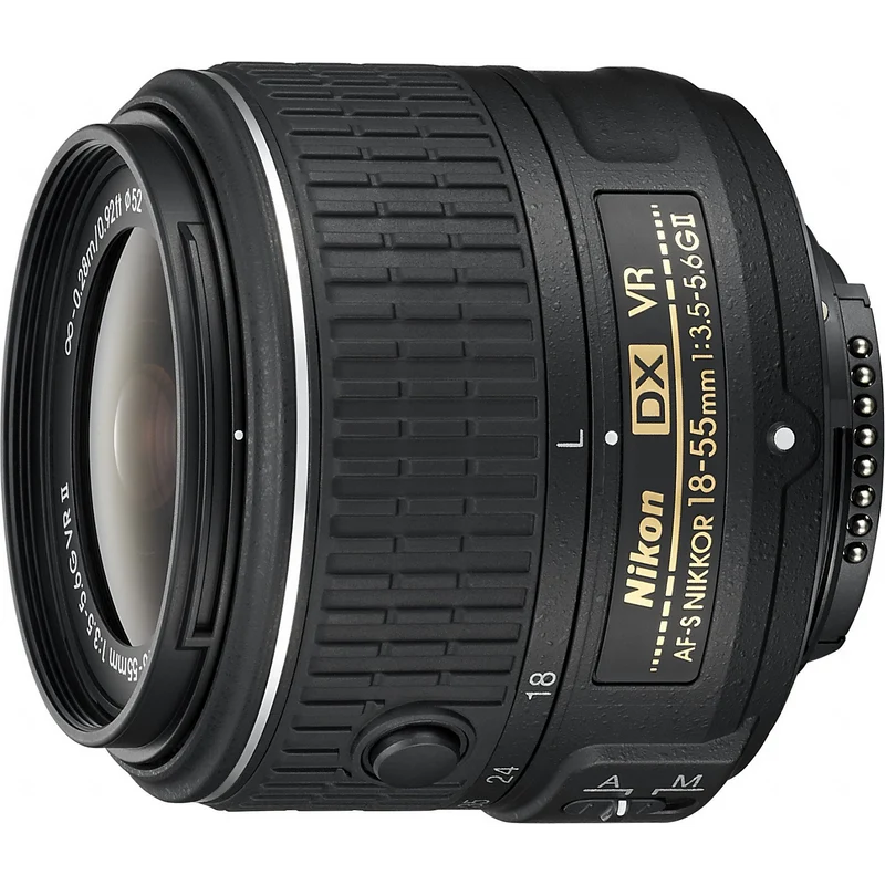 Objectif pour Reflex NIKON AF-S DX 18-55mm f.3.5-5.6G VR II Nikkor