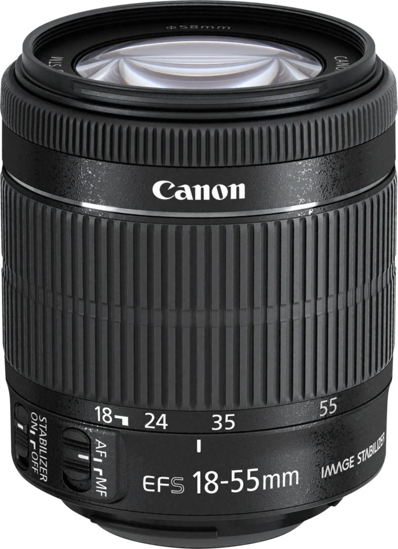 Objectif pour Reflex CANON EF-S 18-55mm f/3.5-5.6 IS STM