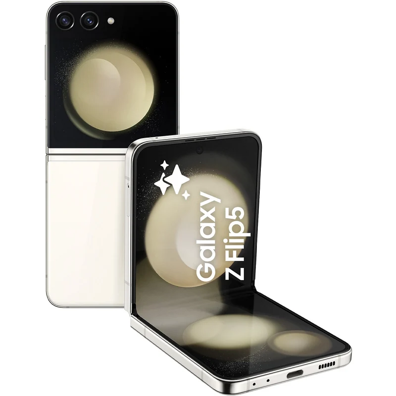 Smartphone SAMSUNG Galaxy Z Flip5 Crème 512Go 5G