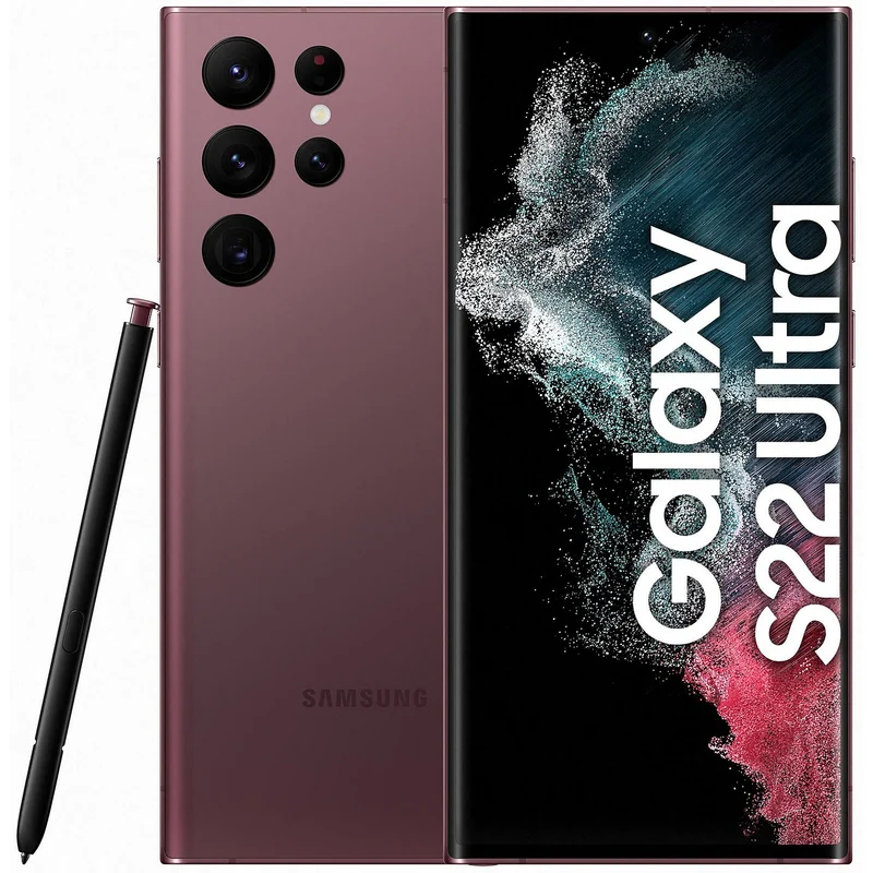 Smartphone SAMSUNG Galaxy S22 Ultra Bordeaux 128Go 5G