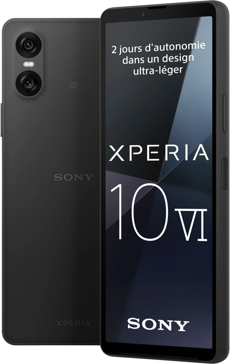 Smartphone SONY Xperia 10 VI Noir 128Go 5G