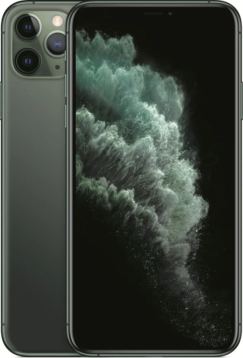 Smartphone APPLE iPhone 11 Pro Max Vert Nuit 64 Go