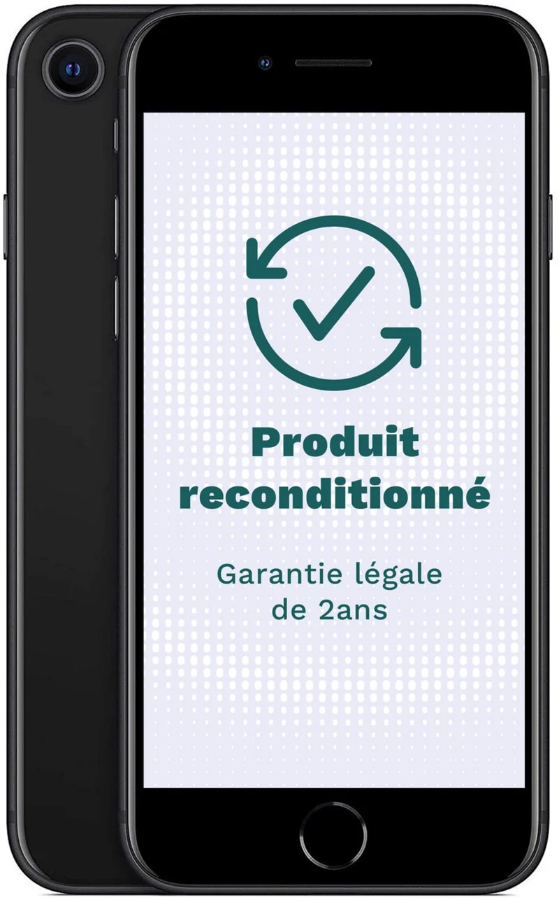 Smartphone APPLE iPhone SE 2020 Noir 64Go Très Bon État avec Batterie Neuve