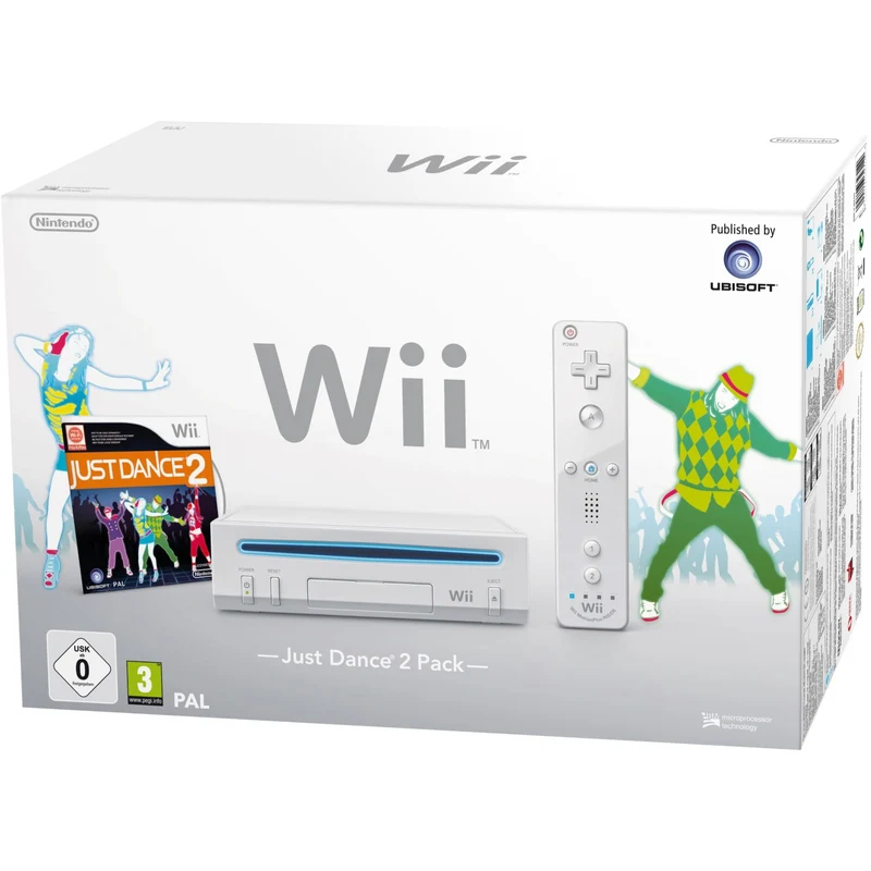 Console Wii NINTENDO Wii + Just Dance 2