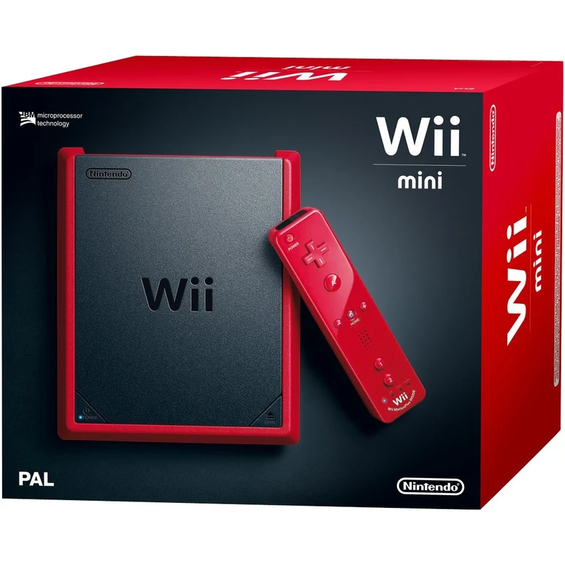 Console Wii NINTENDO Wii Mini rouge