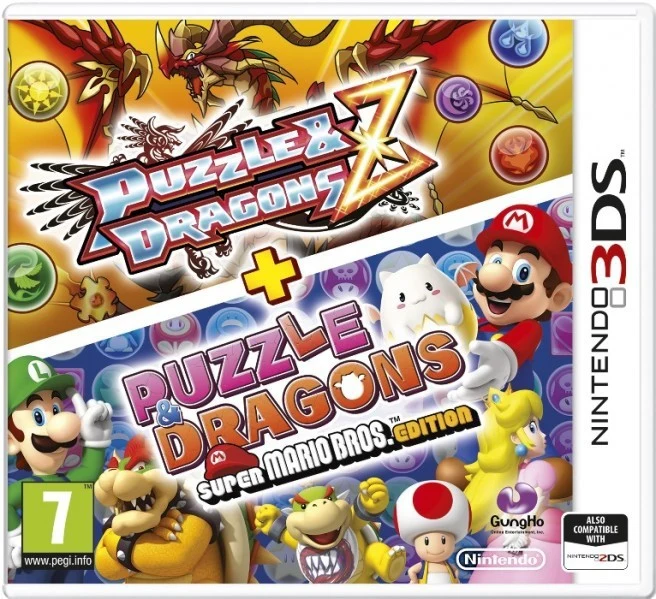 Jeu 3DS NINTENDO Puzzle & Dragons Z + Super Mario Bros