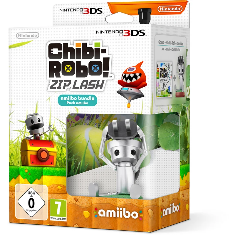 Jeu 3DS NINTENDO Chibi-Robo! Zip Lash + Amiibo Chibi-Robo