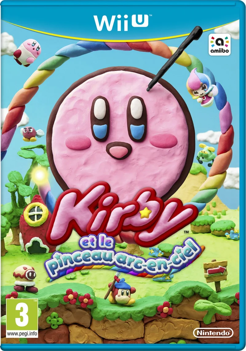 Jeu Wii U NINTENDO Kirby et le Pinceau Arc-en-ciel