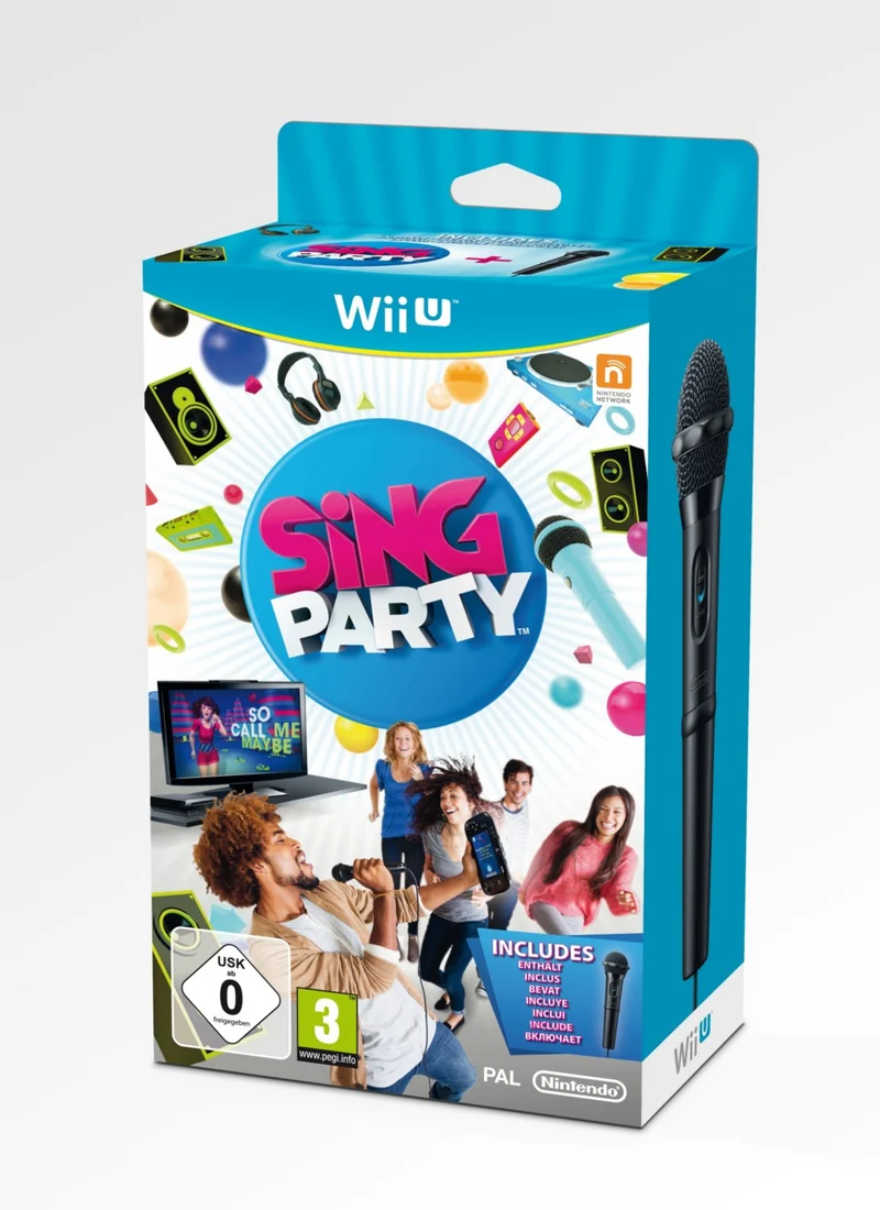 Jeu Wii U NINTENDO Sing Party + Microphone Wii U