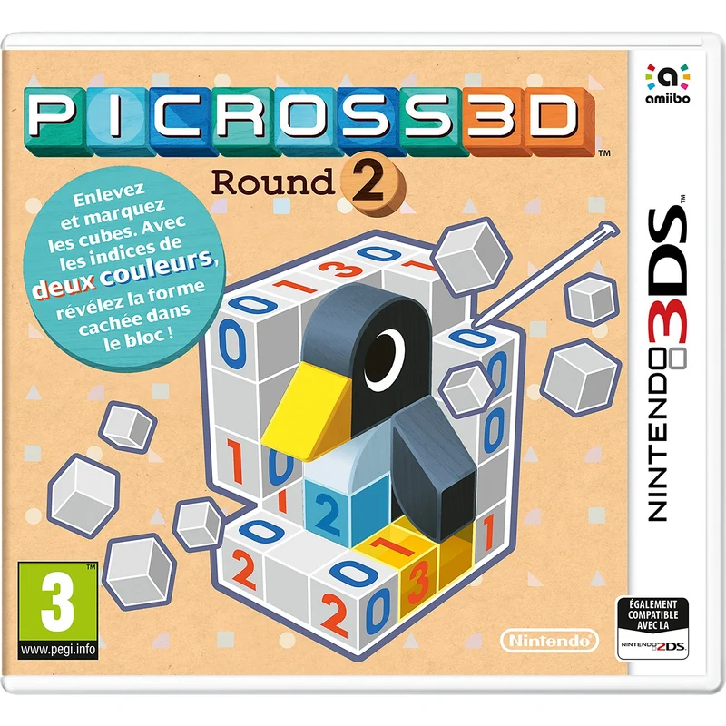 Jeu 3DS NINTENDO Picross 3D Round 2
