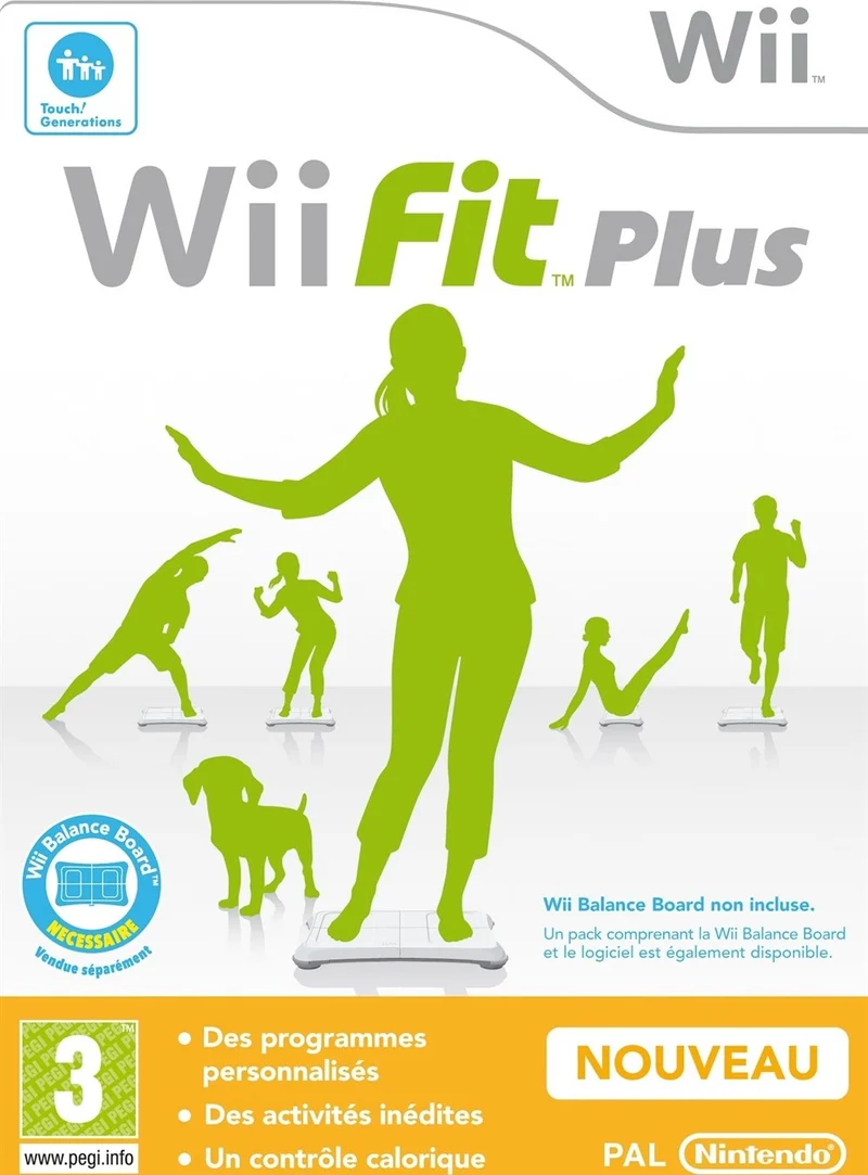 Jeu Wii NINTENDO Wii Fit Plus