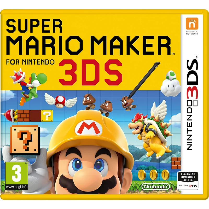 Jeu 3DS NINTENDO Super Mario Maker 3DS
