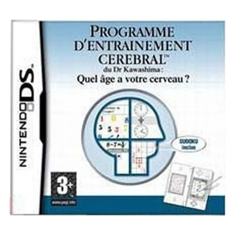 Jeu DS NINTENDO Programme Entrainement Cerebral