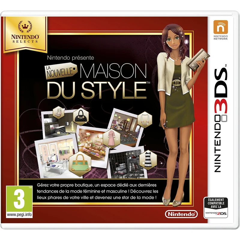 Jeu 3DS NINTENDO La Nouvelle Maison du Style Selects
