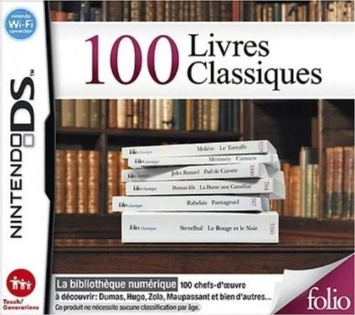 Jeu 3DS NINTENDO 100 Livres Classiques