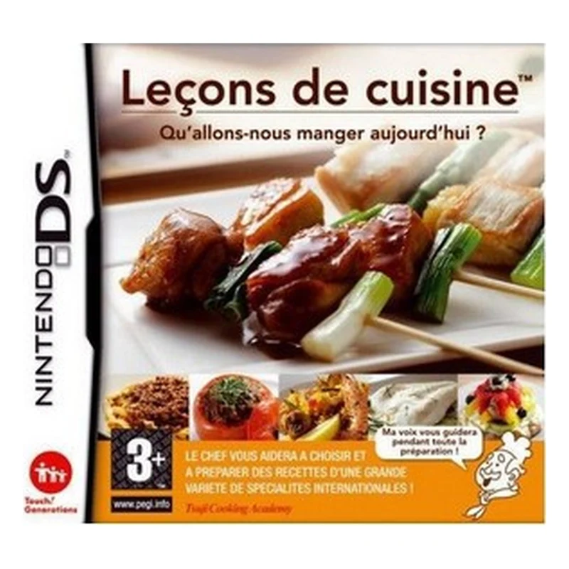 Jeu 3DS NINTENDO Leçon de cuisine