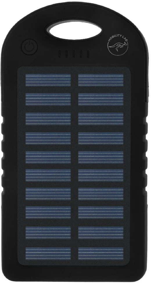 Batterie nomade MOBILITY LAB Solaire 5000 mAh noir