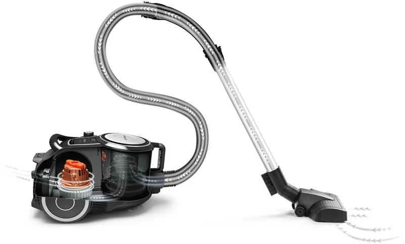 Aspirateur sans sac BOSCH Pro family bleu BGS41FAM