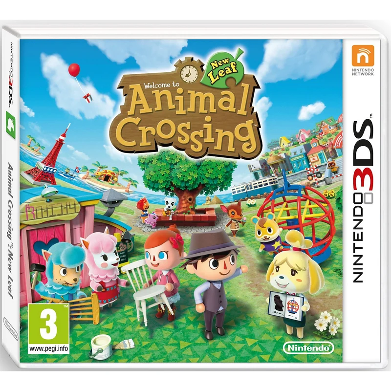 Jeu 3DS NINTENDO Animal Crossing : New Leaf