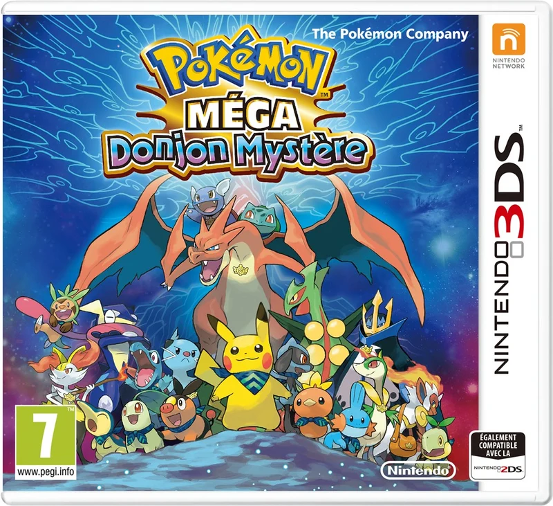 Jeu 3DS NINTENDO Pokemon Méga Donjon Mystère