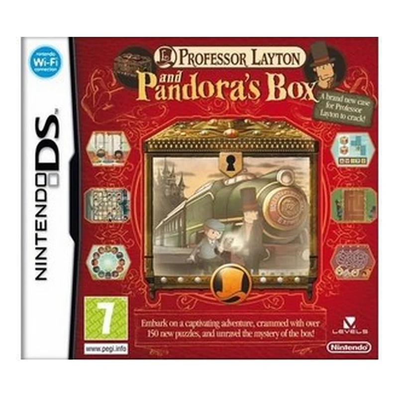 Jeu 3DS NINTENDO Professeur Layton et la boite Pandore