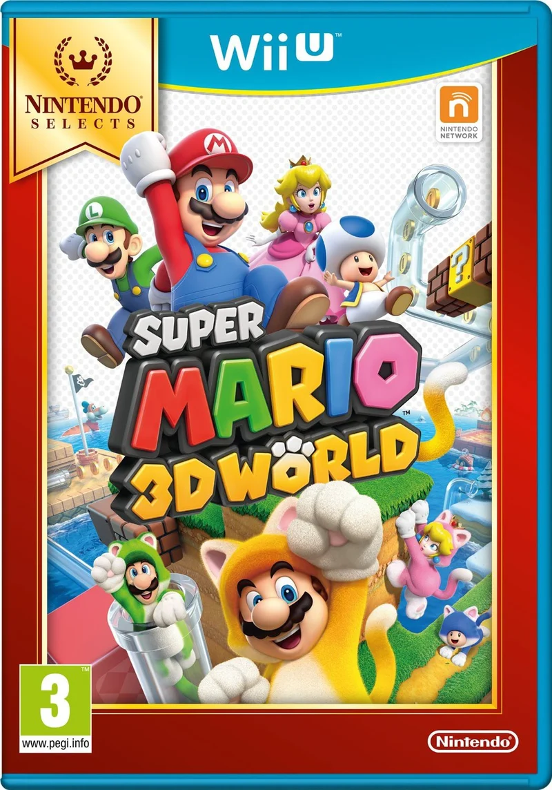 Jeu Wii U NINTENDO Super Mario 3D World Selects