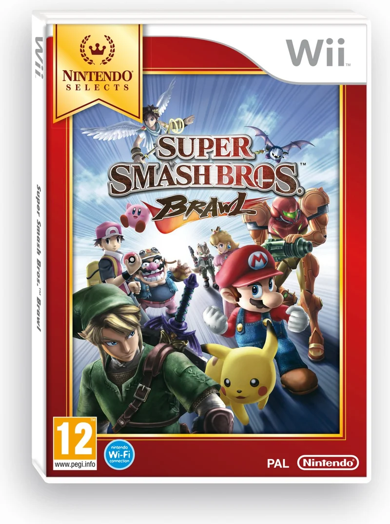 Jeu Wii NINTENDO Super Smash Bros Brawl Selects
