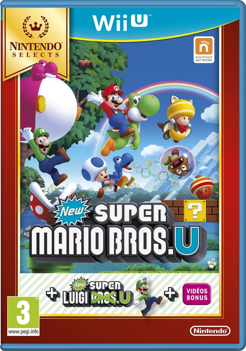 Jeu Wii U NINTENDO New Super Mario Bros. Selects