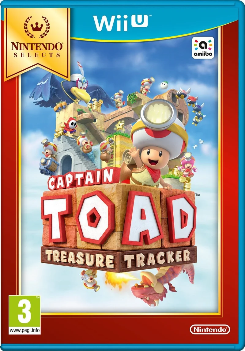 Jeu Wii U NINTENDO Captain Toad Treasure Tracker Selects