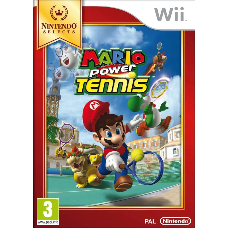 Jeu Wii NINTENDO Mario Power Tennis Selects