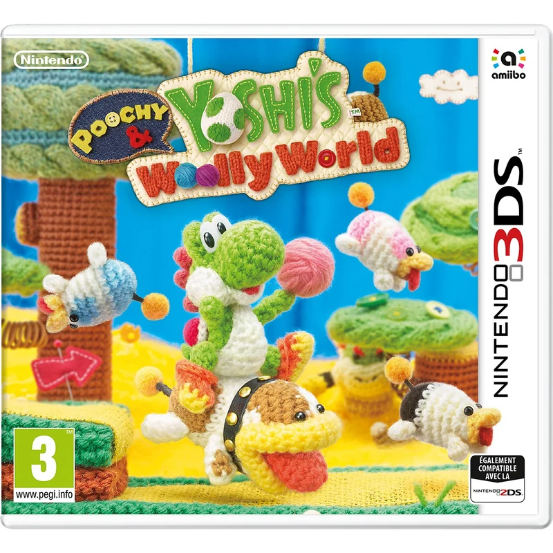 Jeu 3DS NINTENDO Poochy & Yoshi's Woolly World