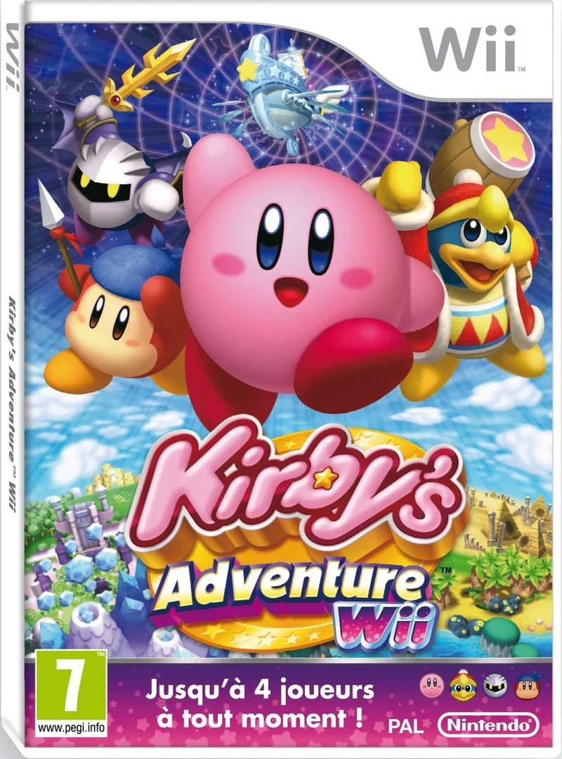 Jeu Wii NINTENDO Kirby's Adventure