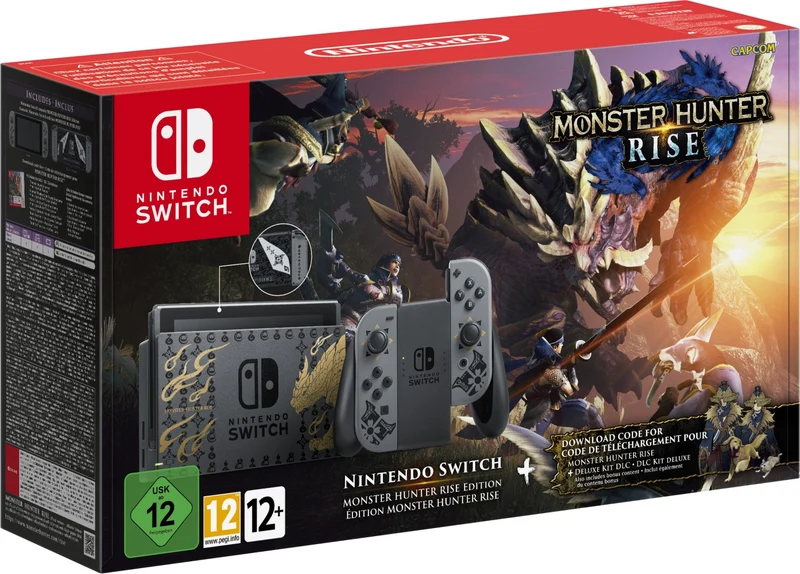 Console NINTENDO Switch Edition Monster Hunter Rise