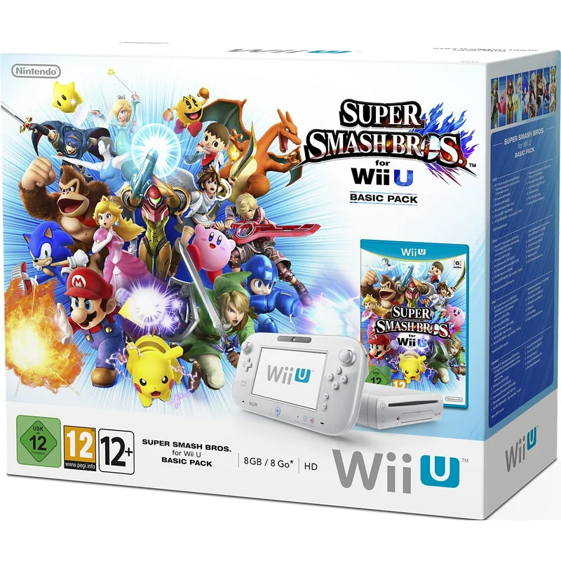 Console Wii U NINTENDO Wii U 8Go Super Smash Bros