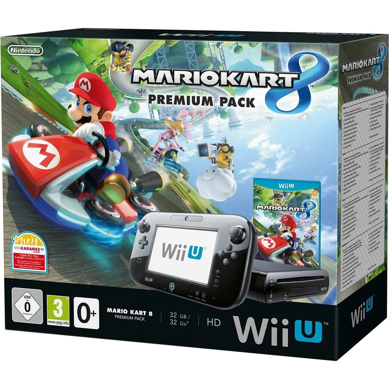 Console Wii U NINTENDO Wii U 32Go Mario Kart 8